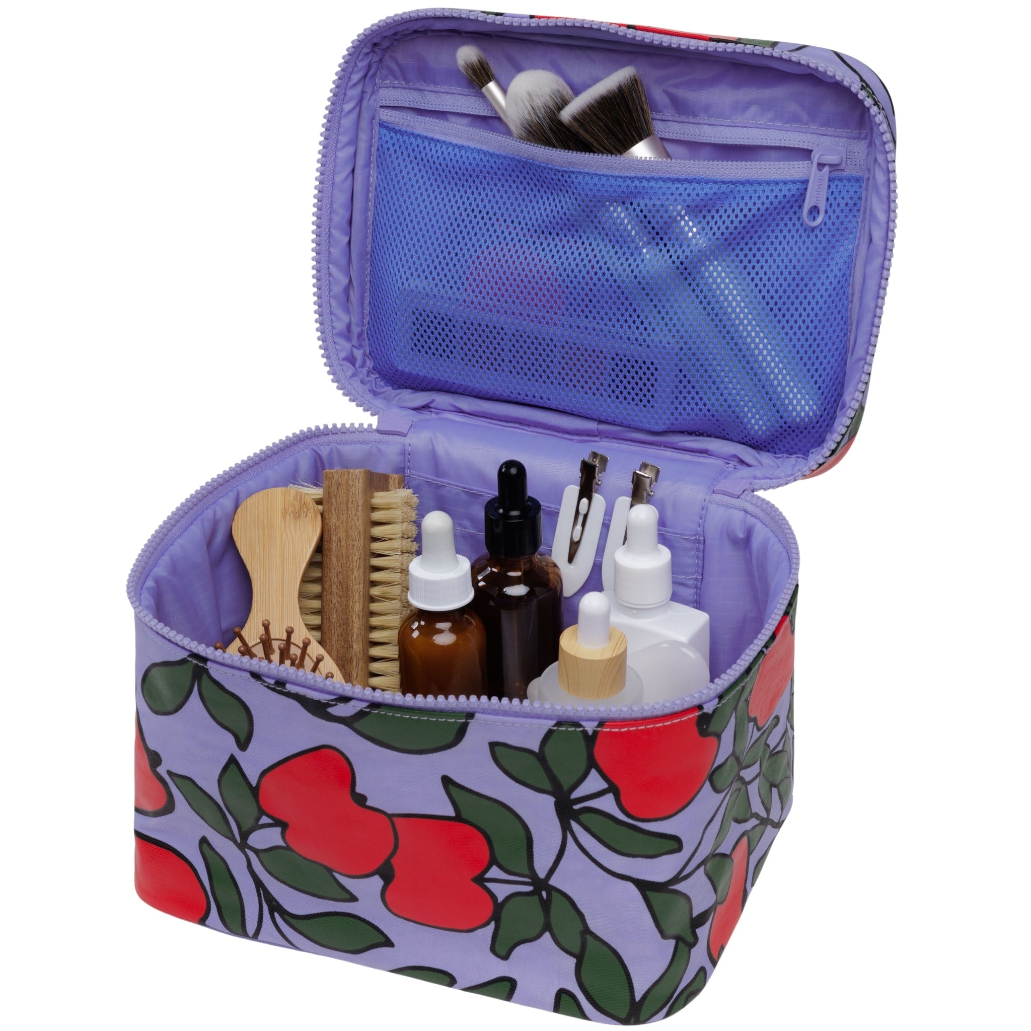 Baggu Large Cosmetic Case in Apple Tree