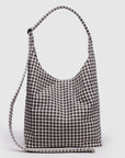 Baggu Large Nylon Sling in Black & White Gingham