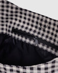 Baggu Large Nylon Sling in Black & White Gingham