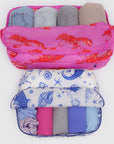 Baggu Large Packing Cube Set in Sea Creatures