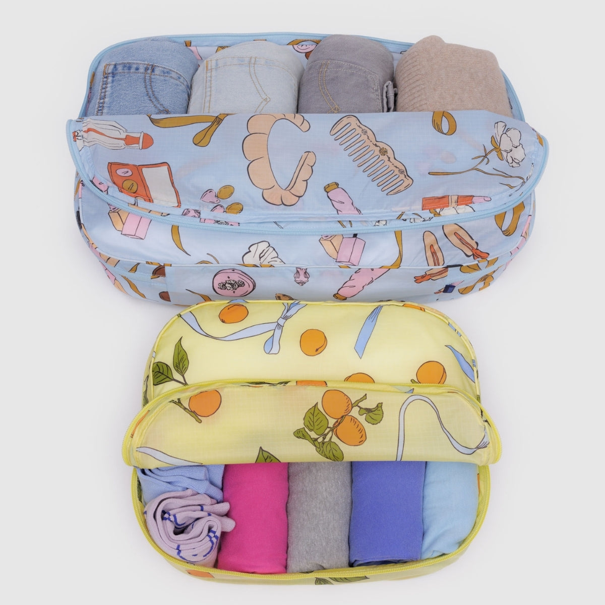 Baggu Large Packing Cube Set in Get Ready With Me