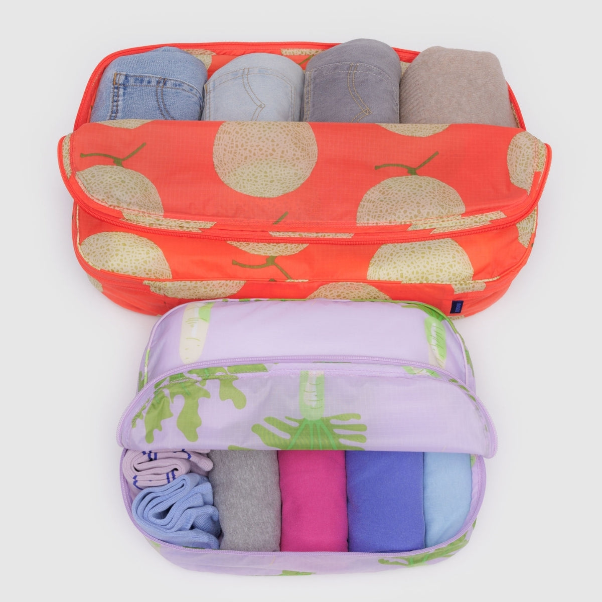 Baggu Large Packing Cube Set in Japanese Produce