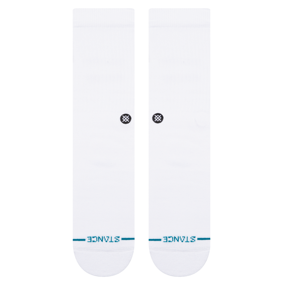 Stance Icon Crew Socks in White