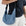 Baggu Medium Nylon Crescent Bag in Digital Denim
