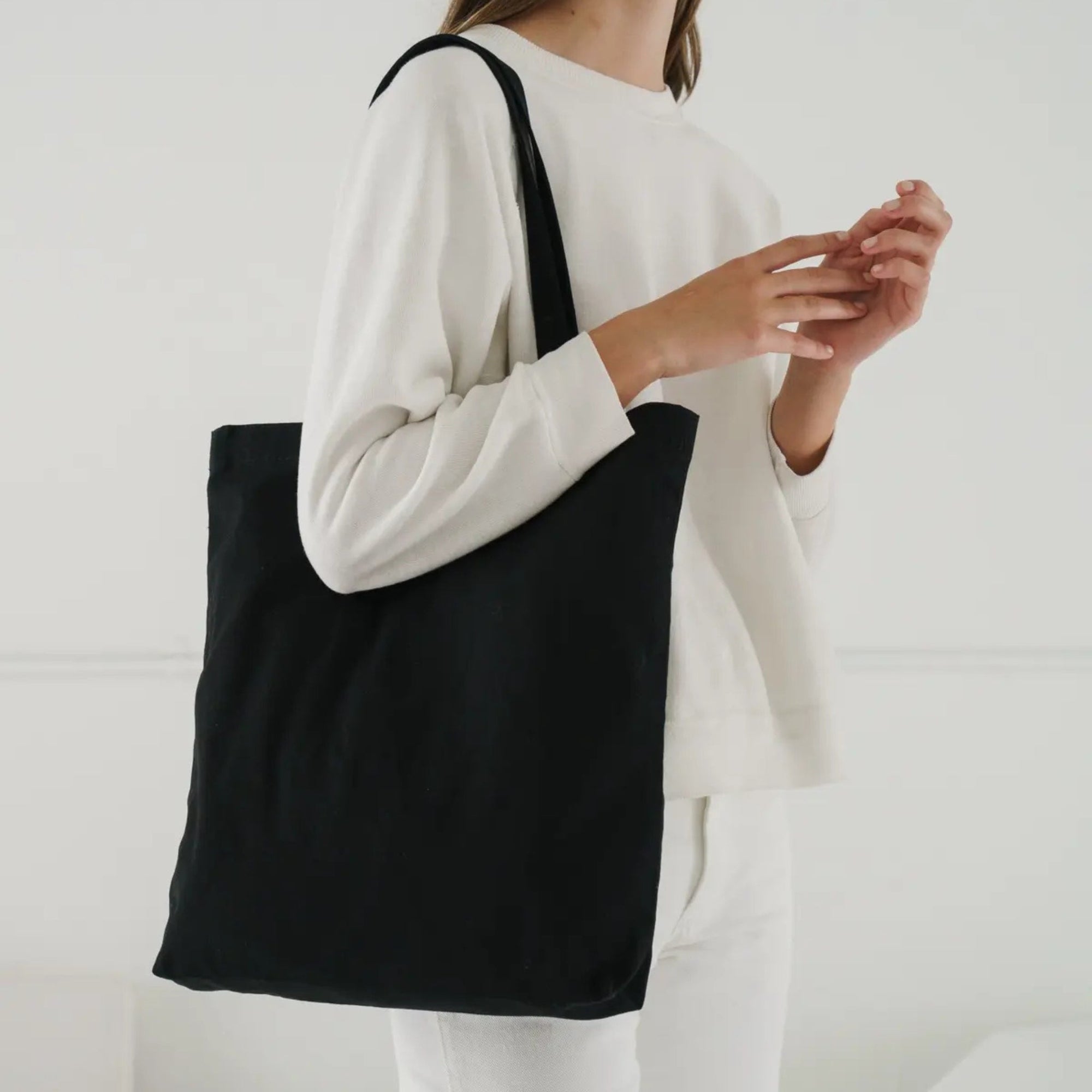 Baggu Merch Tote in Black