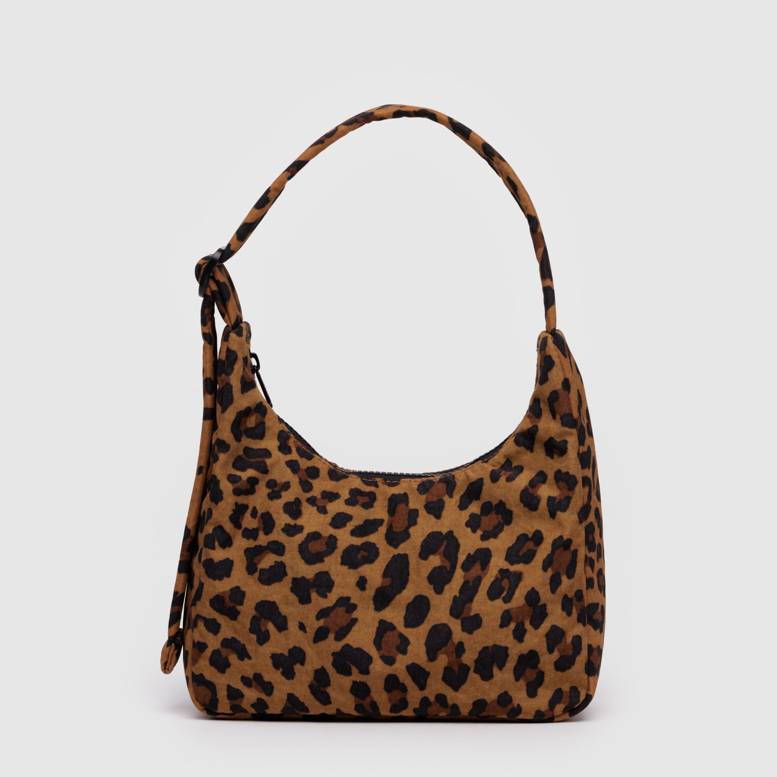 Baggu Mini Nylon Shoulder Bag in Leopard