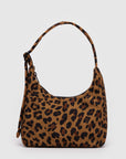 Baggu Mini Nylon Shoulder Bag in Leopard