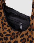 Baggu Mini Nylon Shoulder Bag in Leopard