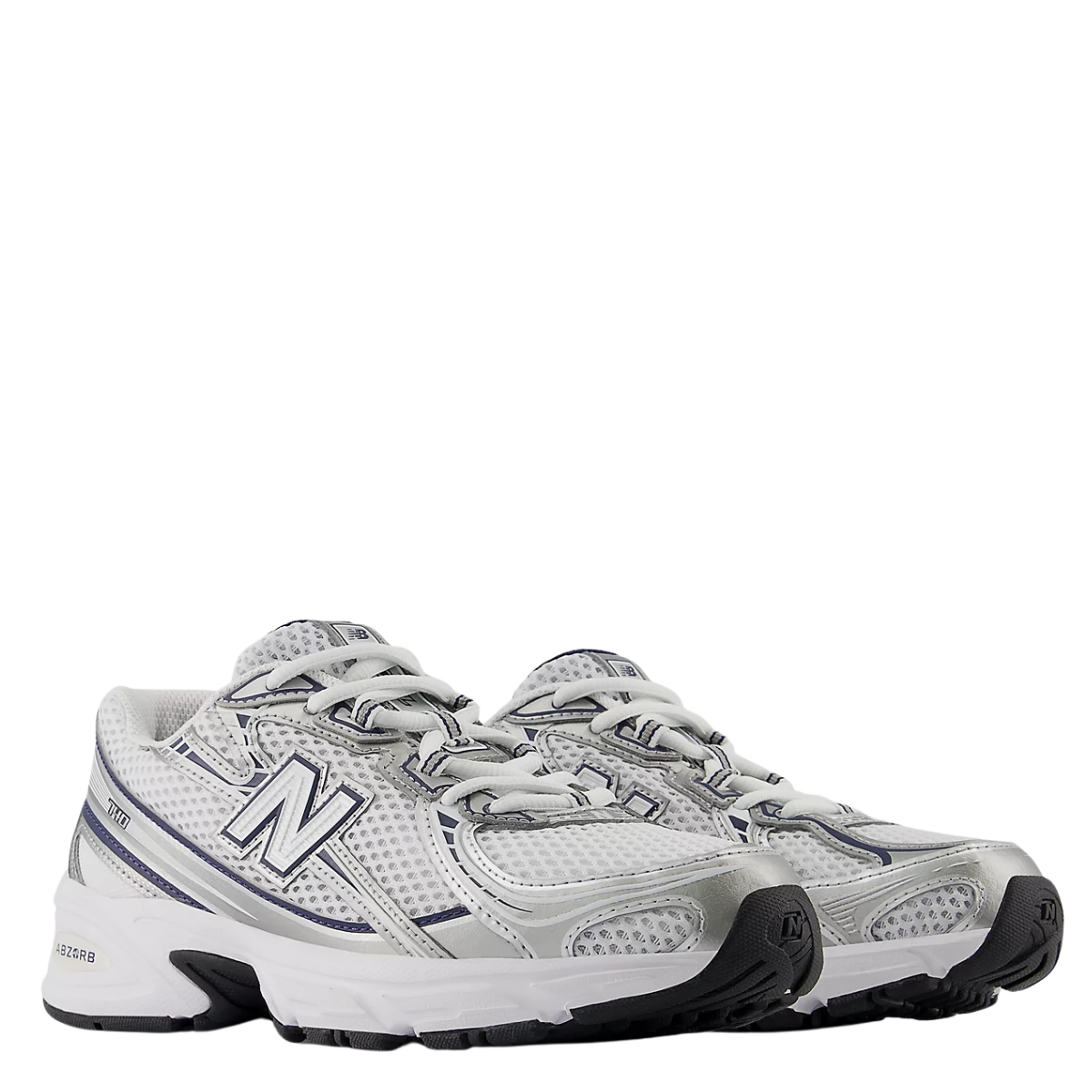 New Balance Youth 740 in Navy with White