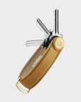Orbitkey Key Organiser Waxed Canvas in Golden Sand