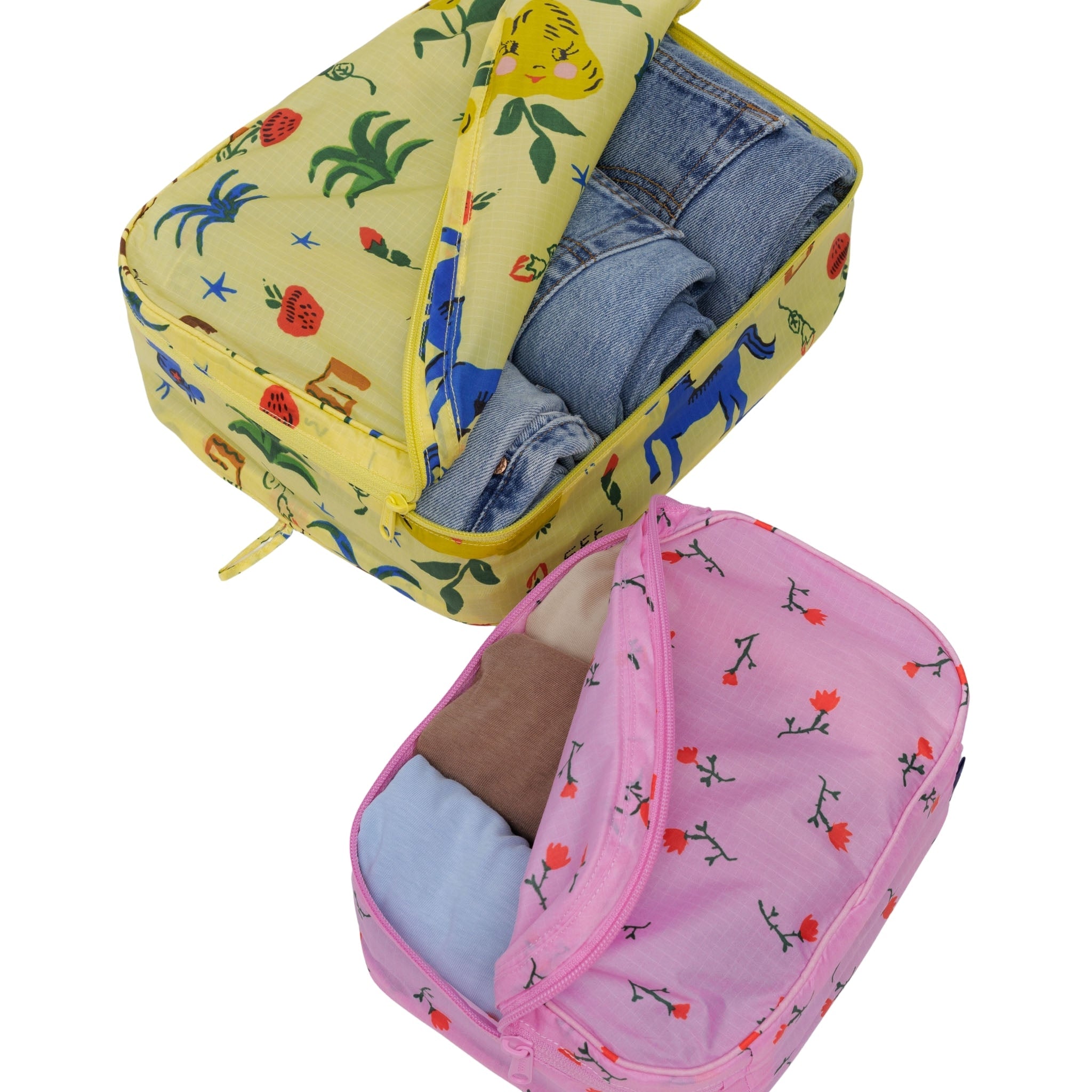Baggu Packing Cube Set in Painted Prairie