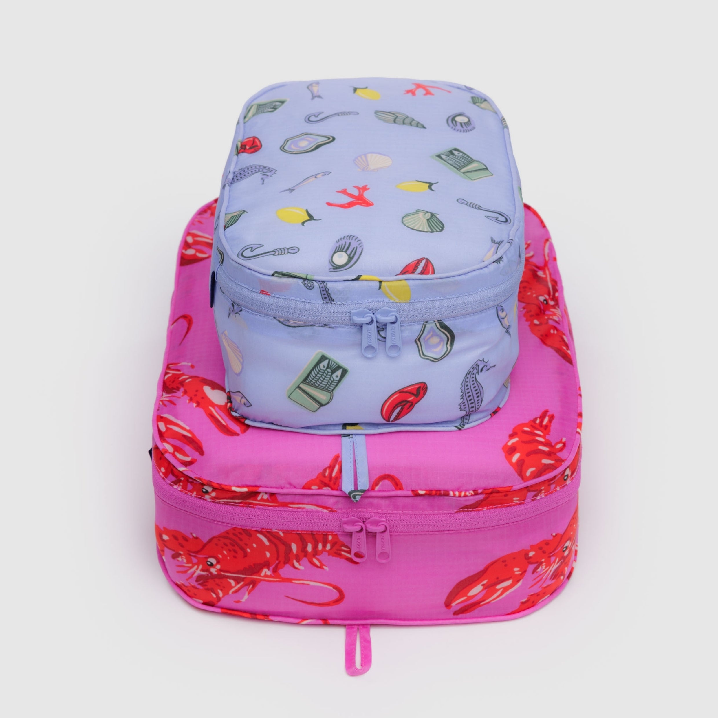 Baggu Packing Cube Set in Sea Creatures
