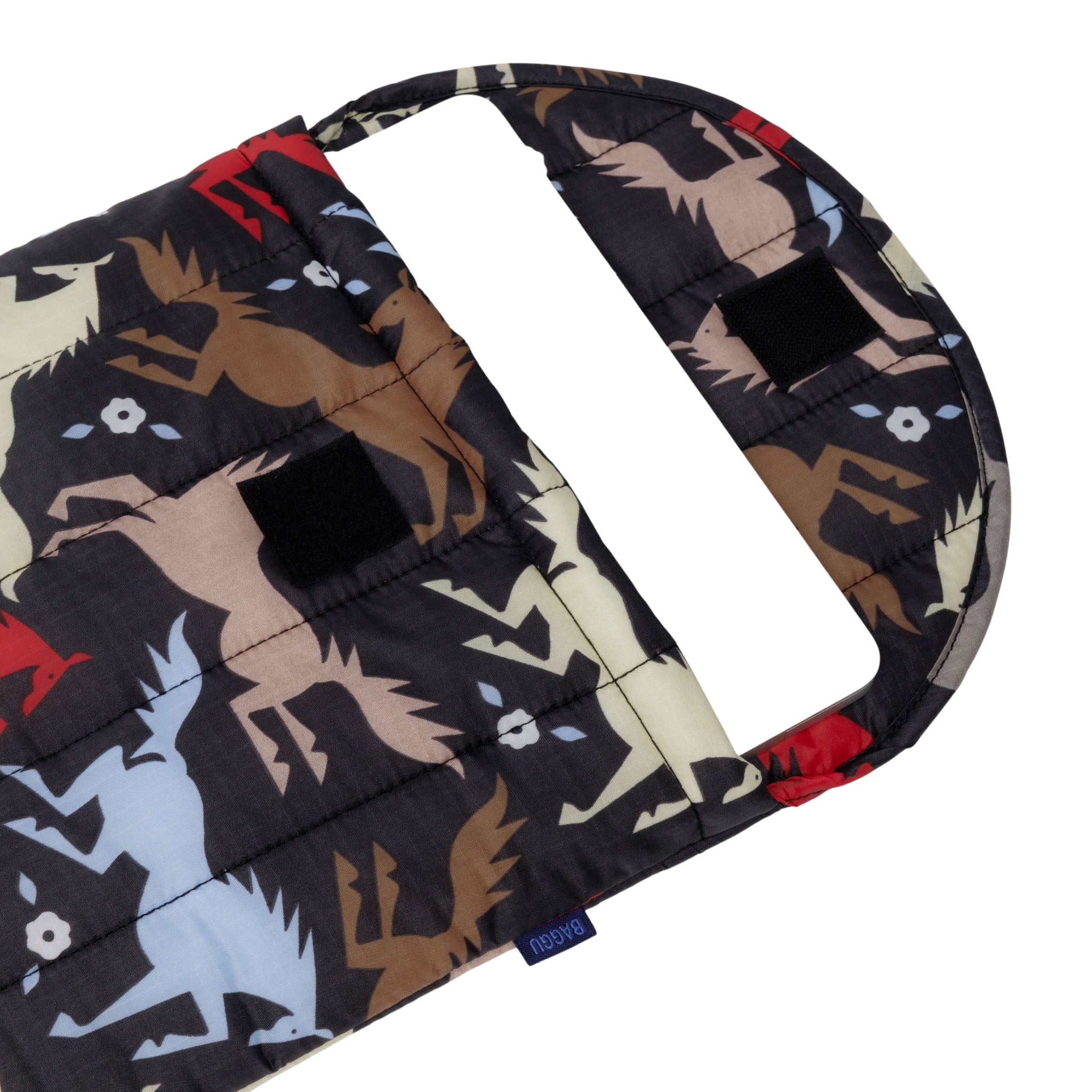 Baggu Puffy Laptop Sleeve 13"/14" in Horse Cut Outs