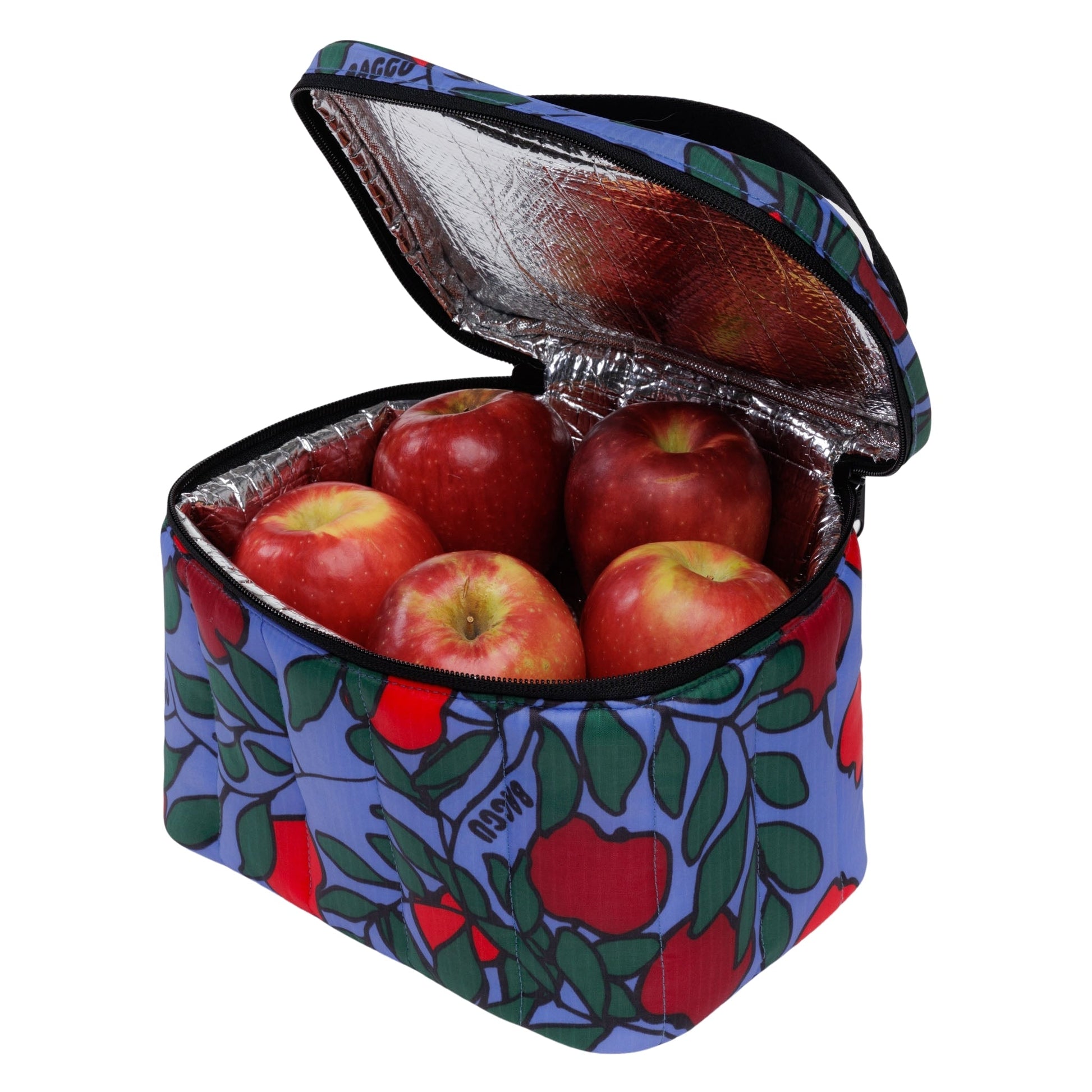 Baggu Puffy Lunch Bag in Apple Tree
