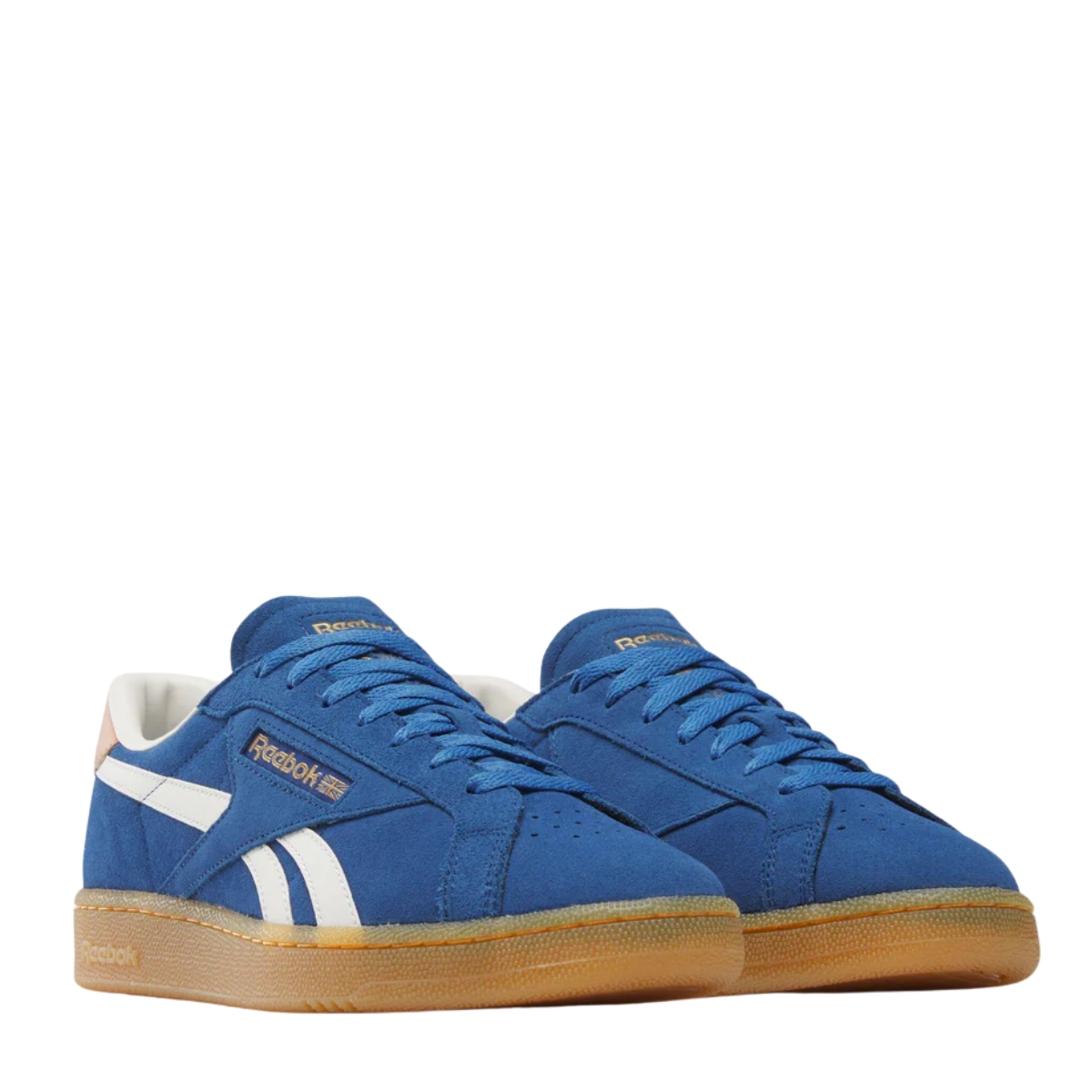 Reebok Men's Club C Grounds UK in Twilight Blue/Clay/Chalk
