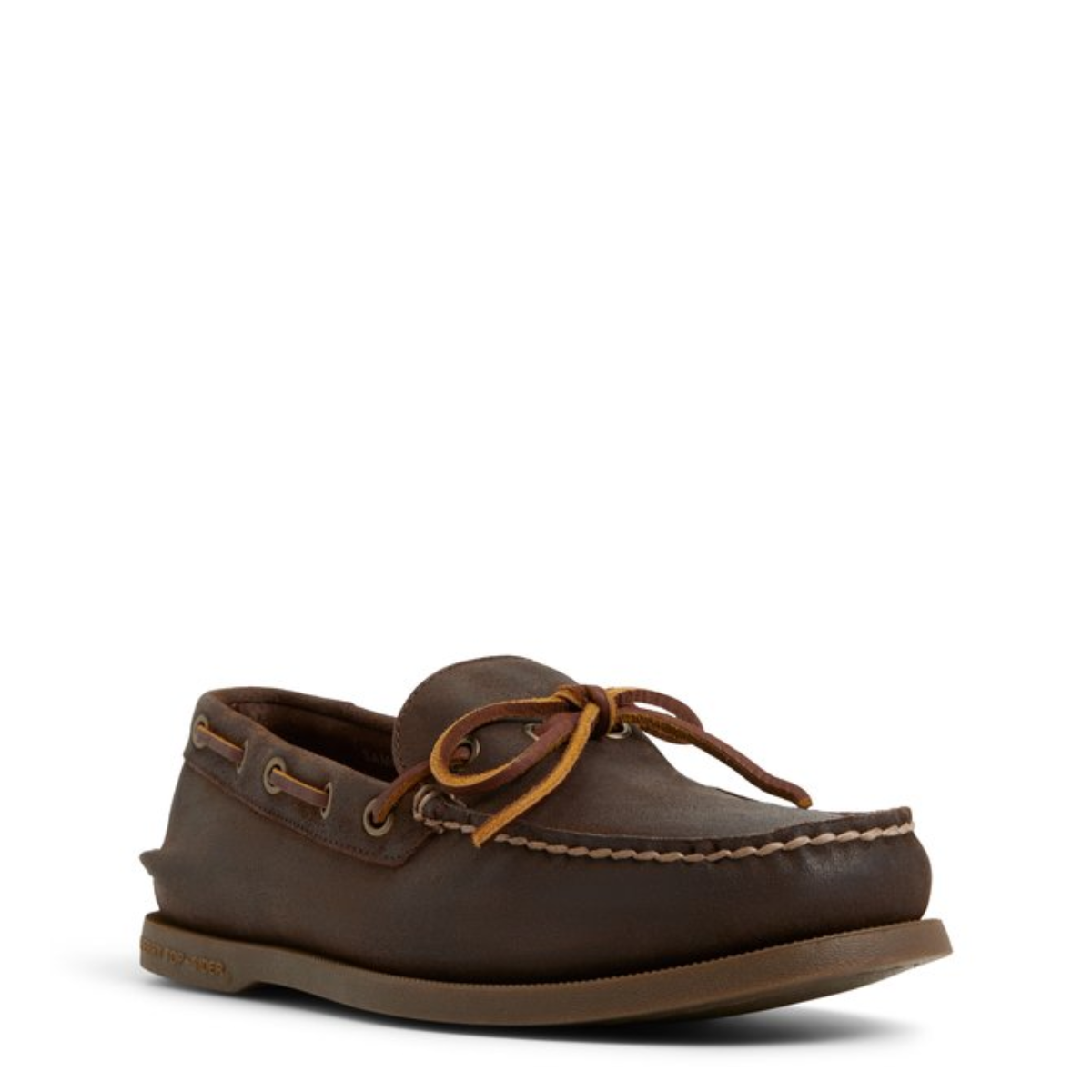 Sperry Men's Authentic Original 1-Eye Boat Shoe in Dark Brown