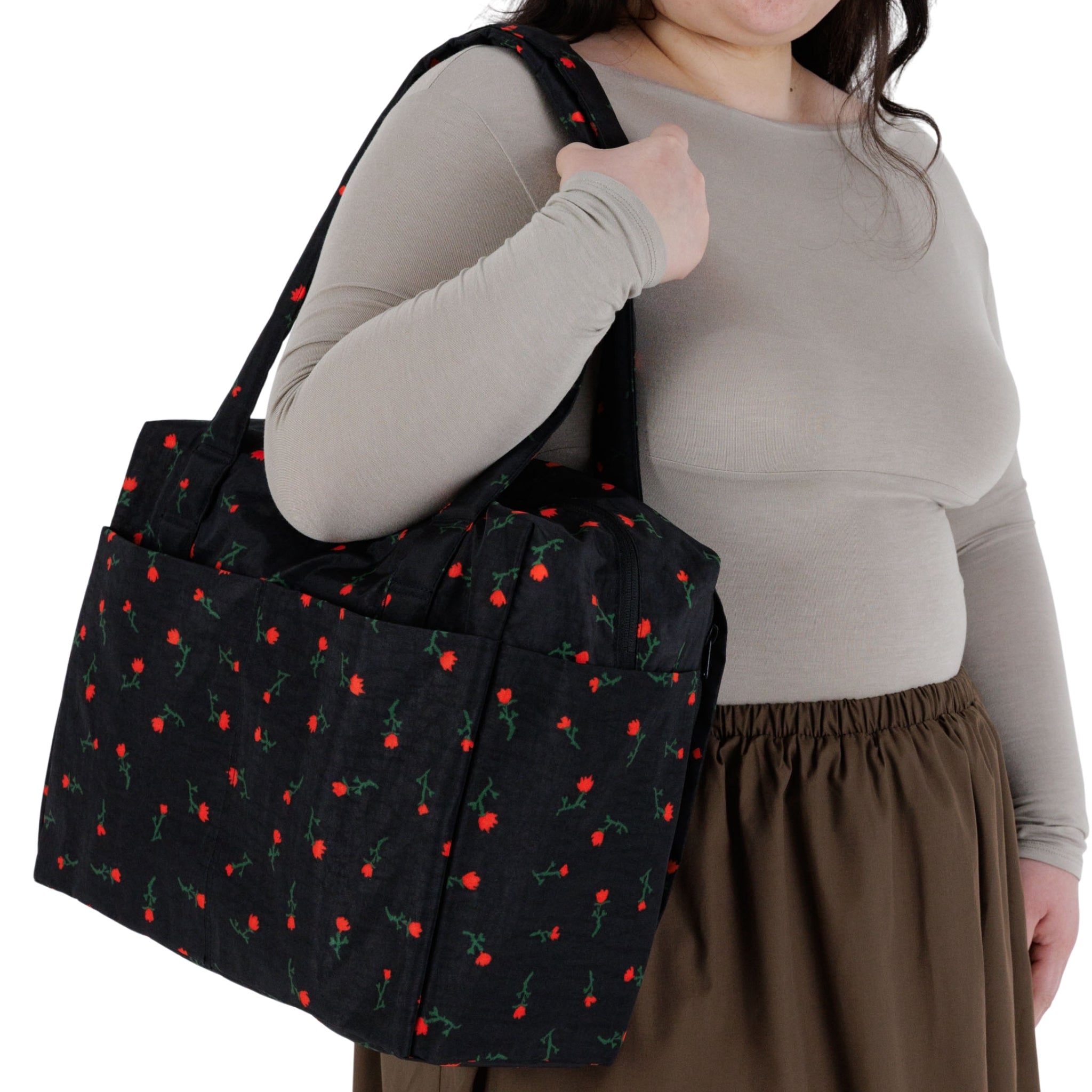 Baggu Small Cloud Carry-On in Painted Wildflower