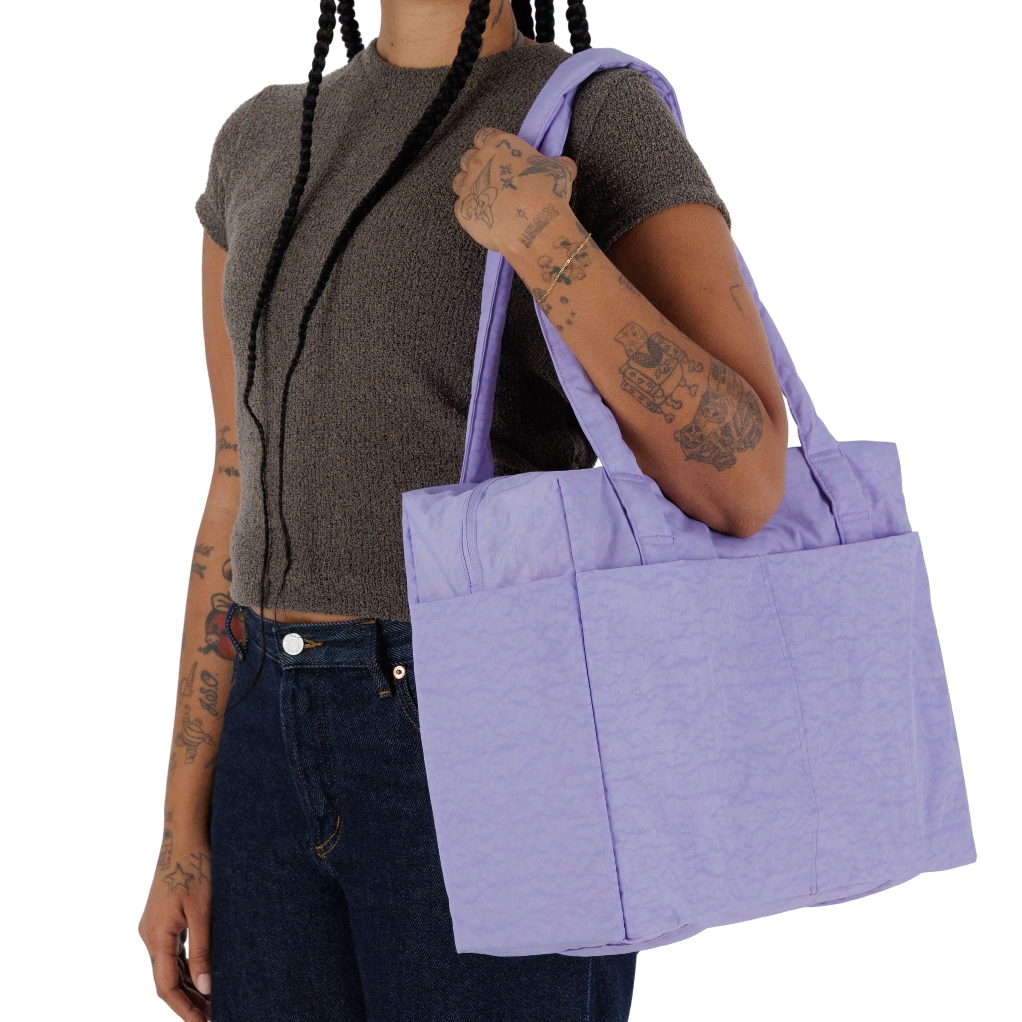 Baggu Small Cloud Carry-On in Wisteria