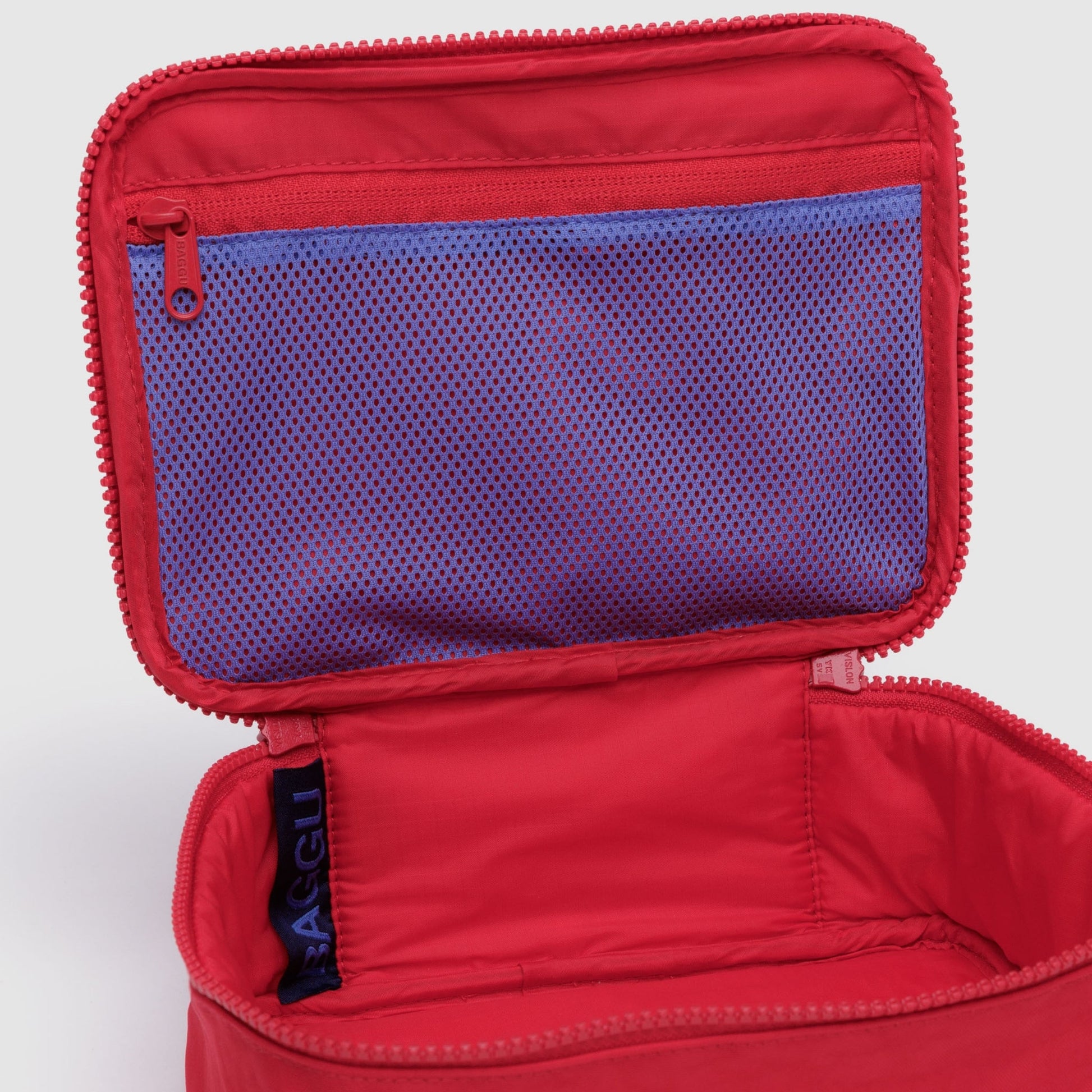 Baggu Small Cosmetic Case in Candy Apple