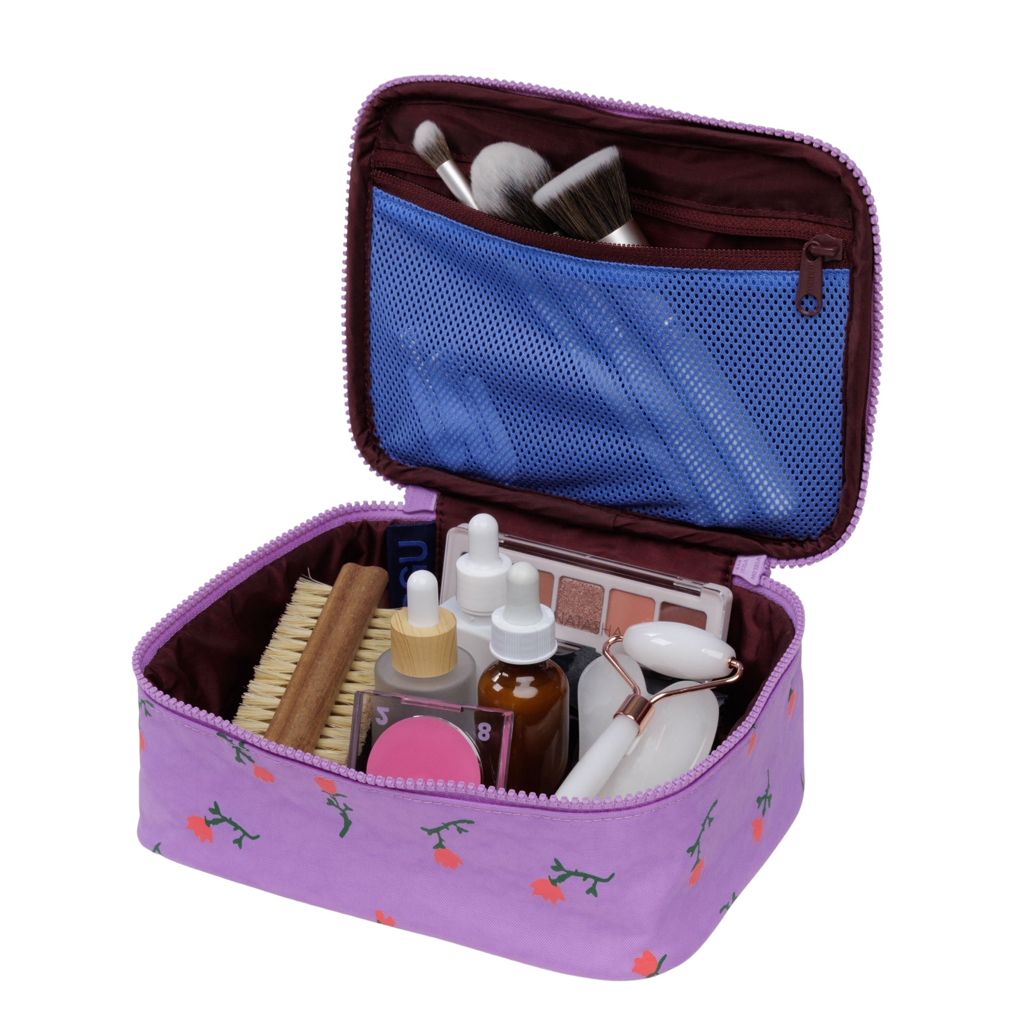 Baggu Small Cosmetic Case in Painted Wildflower