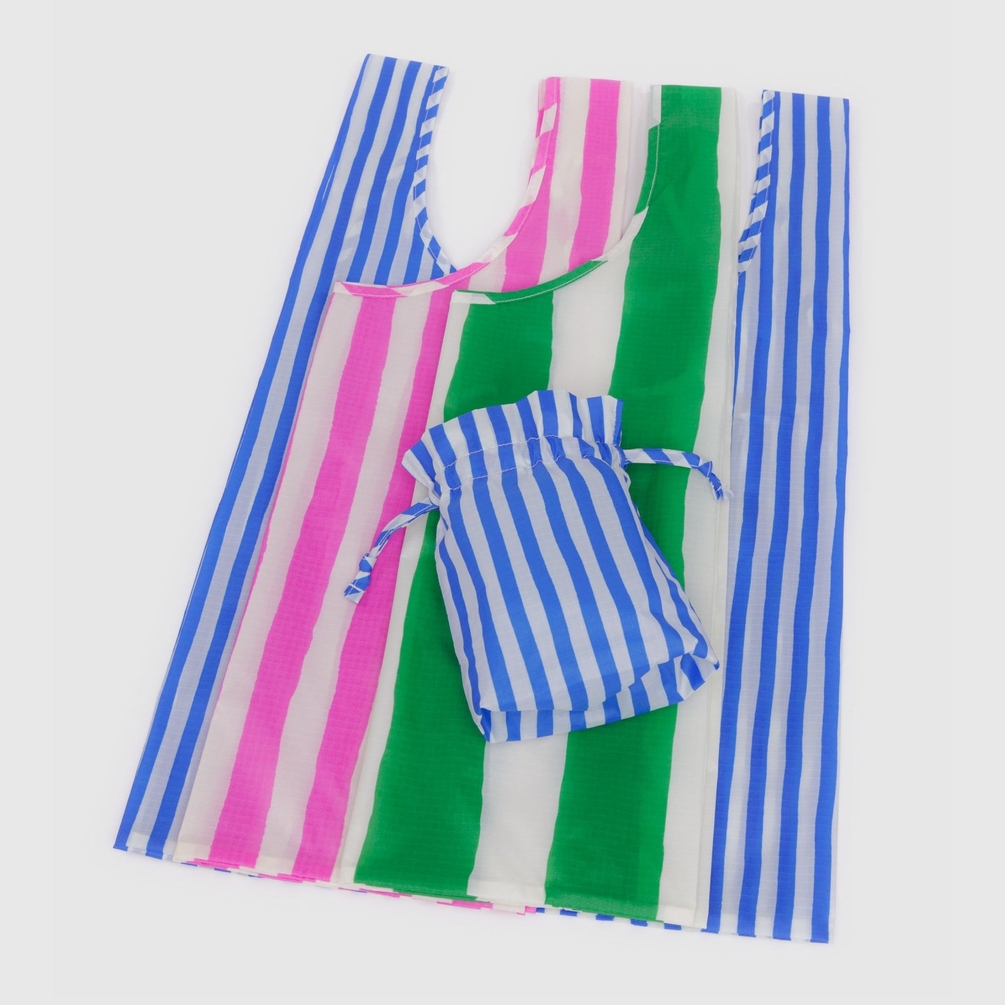 Baggu Standard Baggu Set of 3 in Painted Stripes