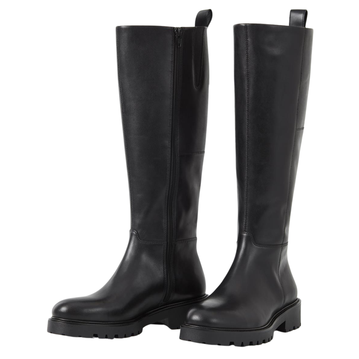 Vagabond Women's Kenova Tall Boots in Black Leather