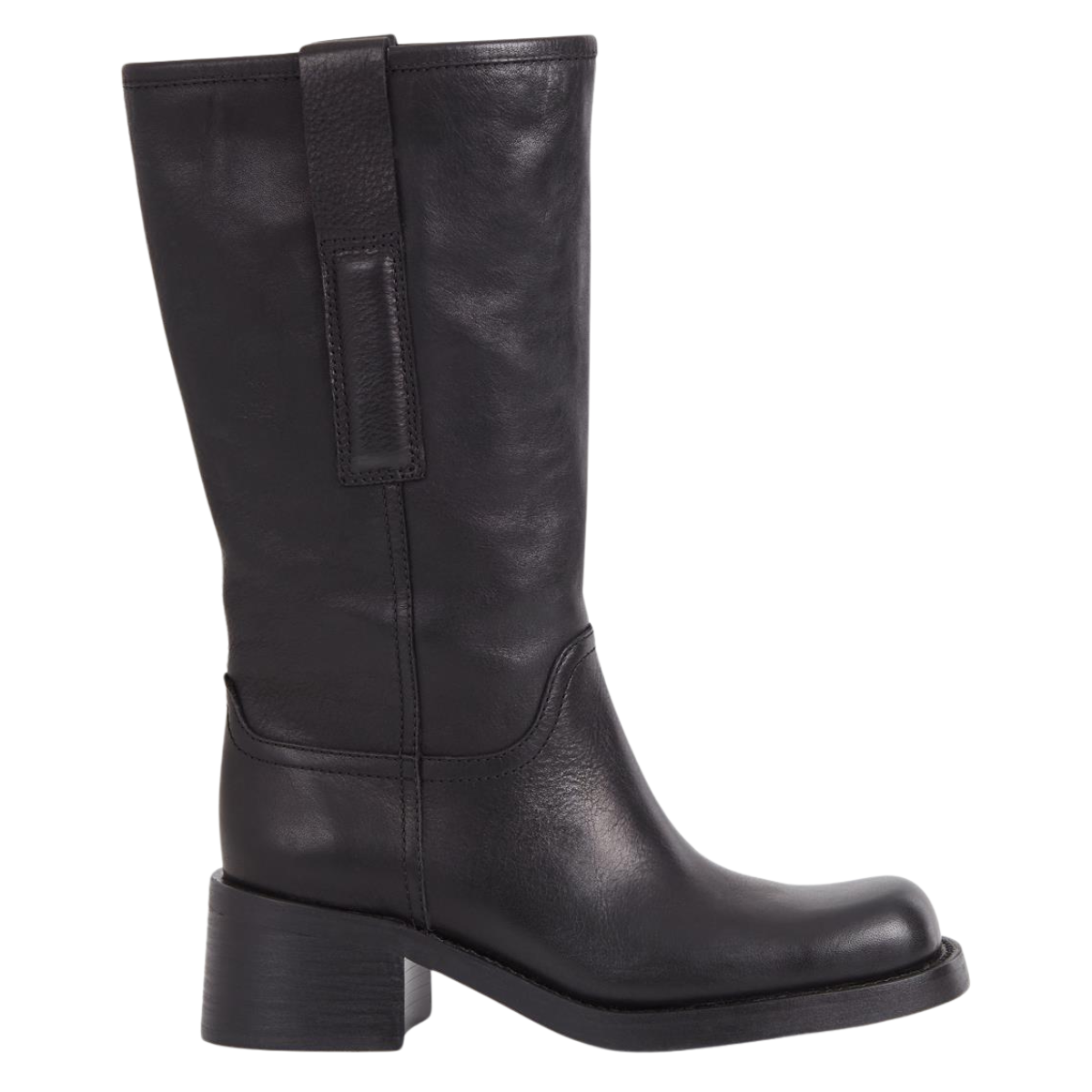 Vagabond Women's Nour Tall Boots in Black Leather