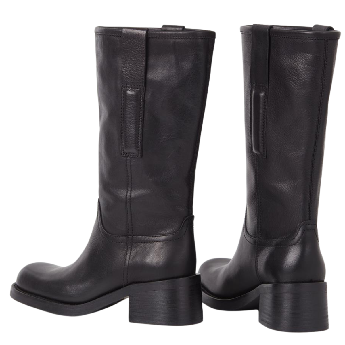 Vagabond Women's Nour Tall Boots in Black Leather