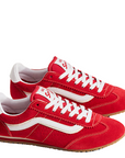 Vans Women's Super Lowpro in Racing Red