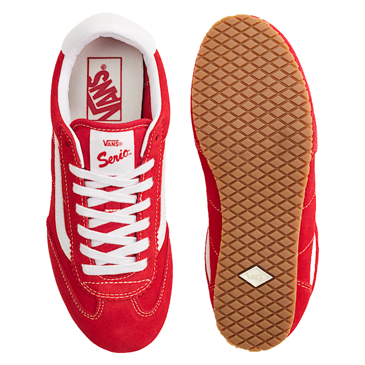 Vans Women's Super Lowpro in Racing Red