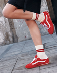 Vans Women's Super Lowpro in Racing Red