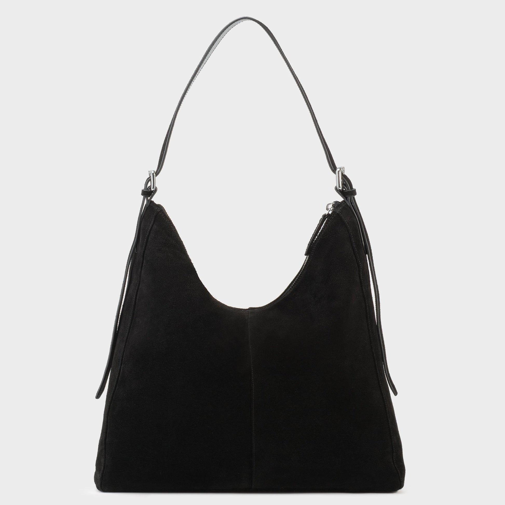 Vagabond Hilo Bag in Black Suede