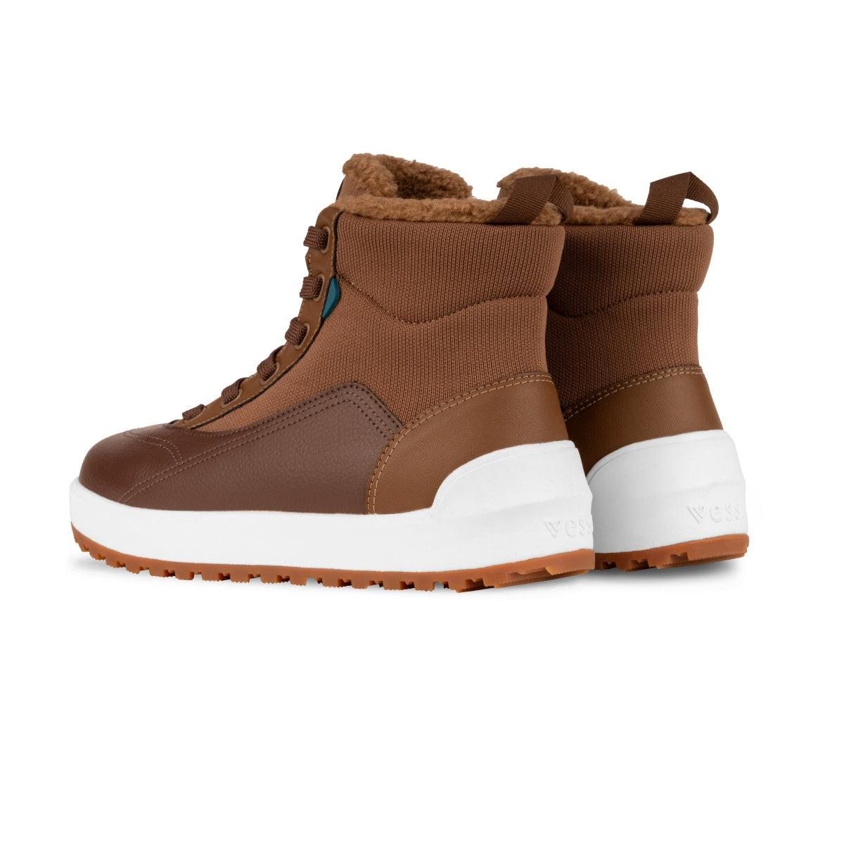Vessi Women's Alta High Top in Dark Teak