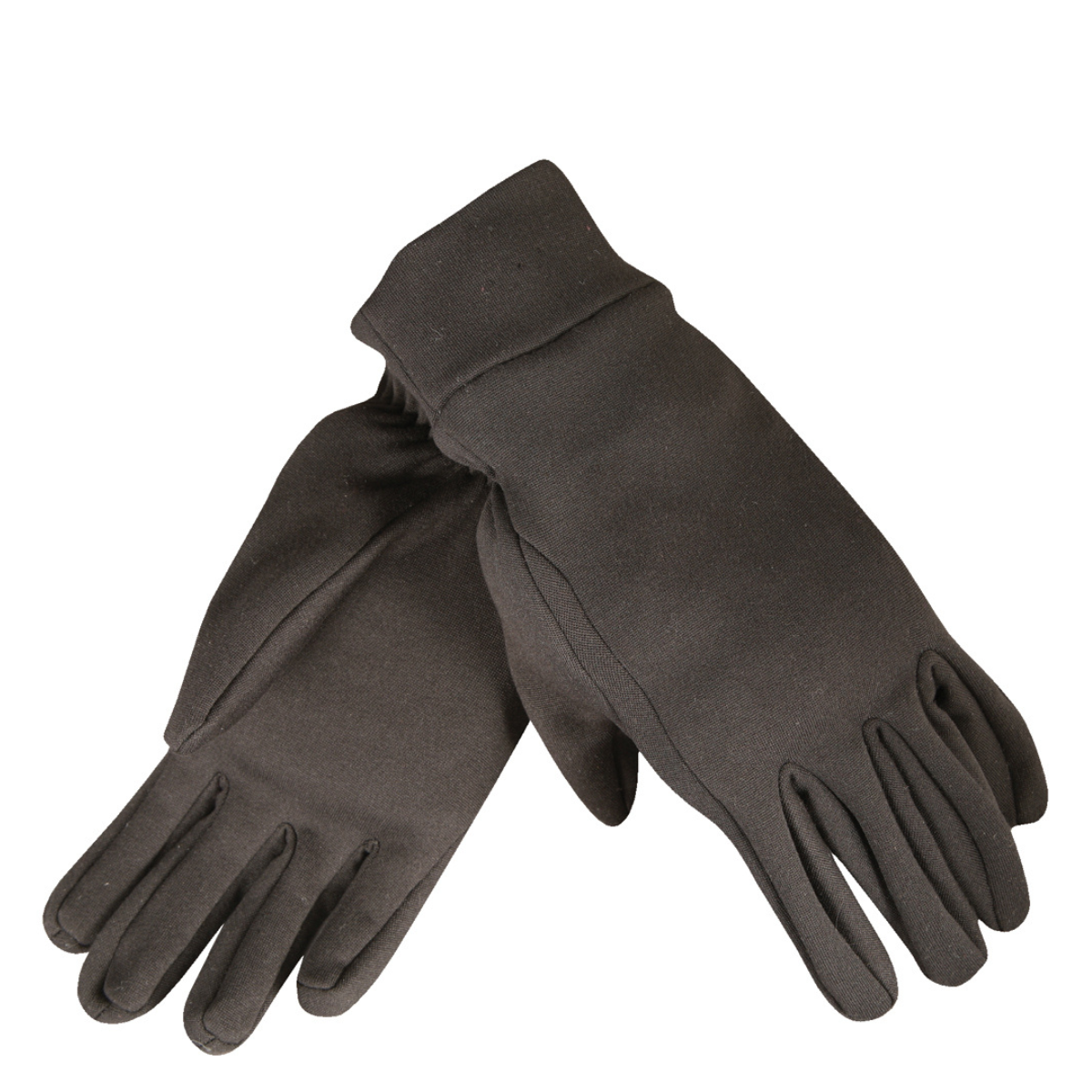 World Famous Men's Polyknit Glove/Liner in Black