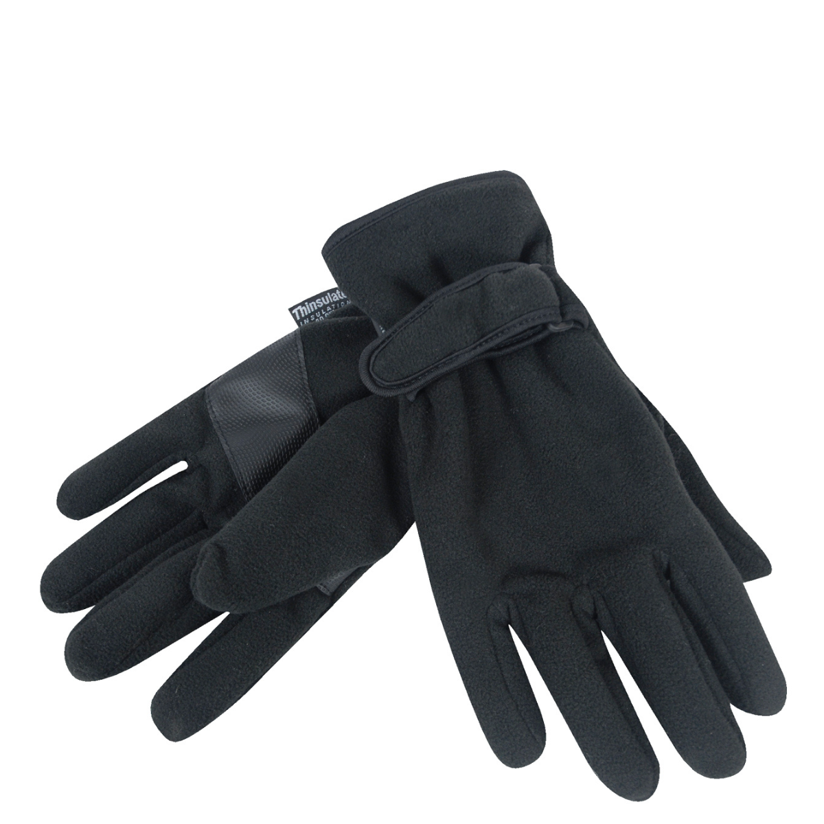 World Famous Men's Fleece Gloves in Black