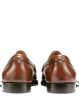 G.H Bass Men's 1936 Logan Flat Strap Weejuns Loafer in Cognac