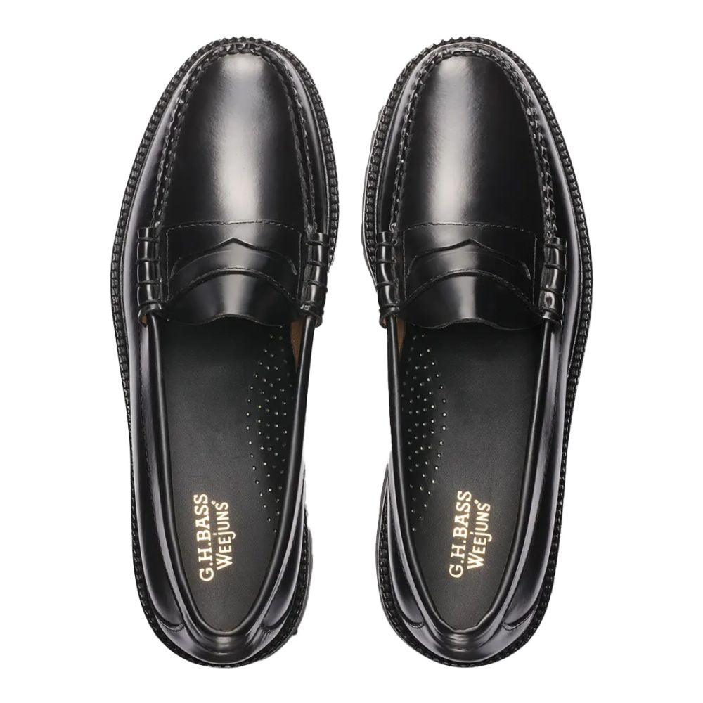 G.H. Bass Men&#39;s Larson Lug Weejuns Loafer in Black