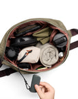 Bellroy Laneway Crescent Bag 12L in Seakelp