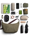 Bellroy Laneway Crescent Bag 12L in Seakelp