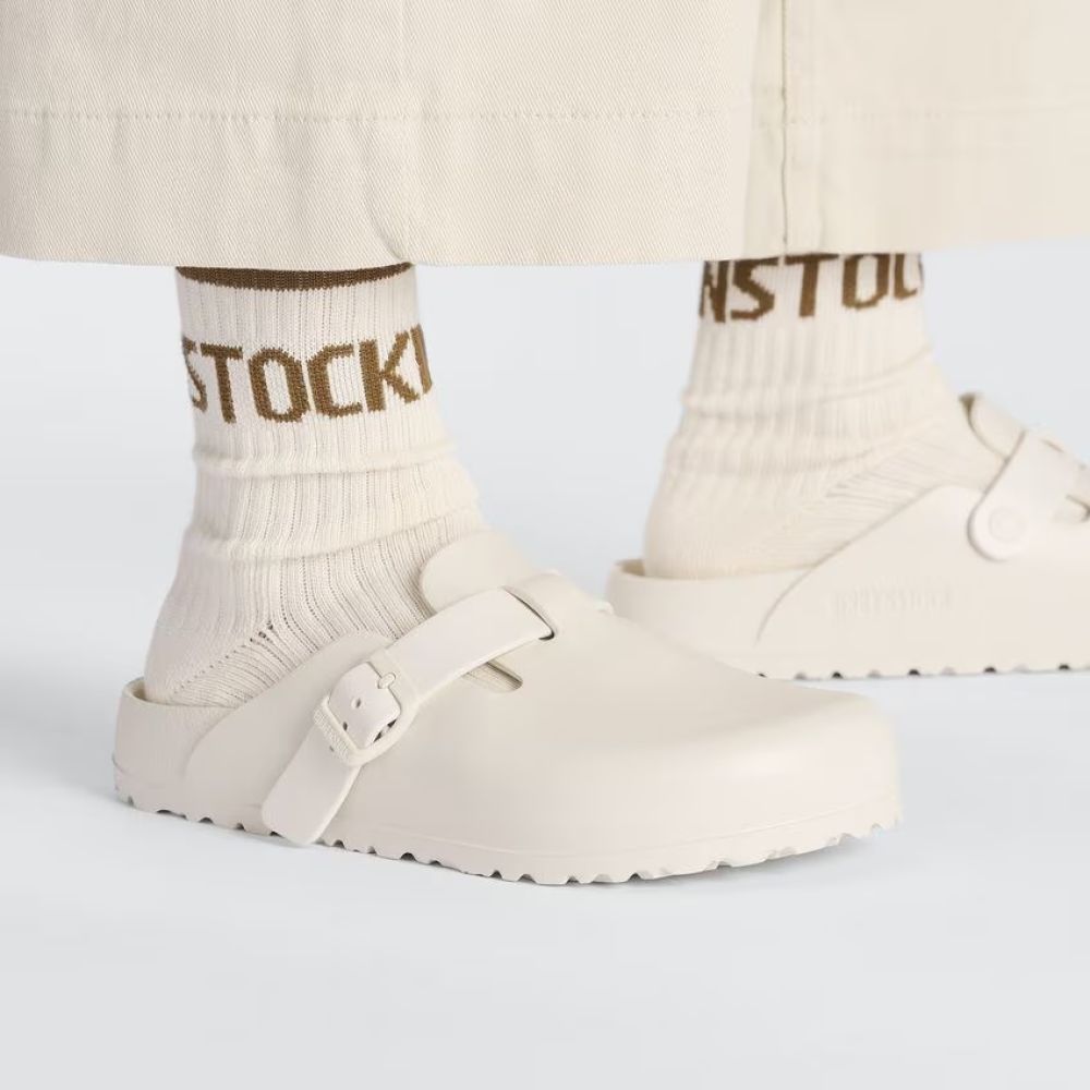 Birkenstock Boston EVA in Eggshell