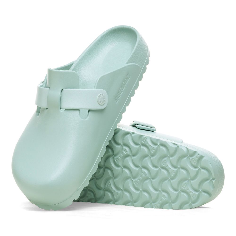 Birkenstock Boston EVA in Surf Green (Narrow Width)