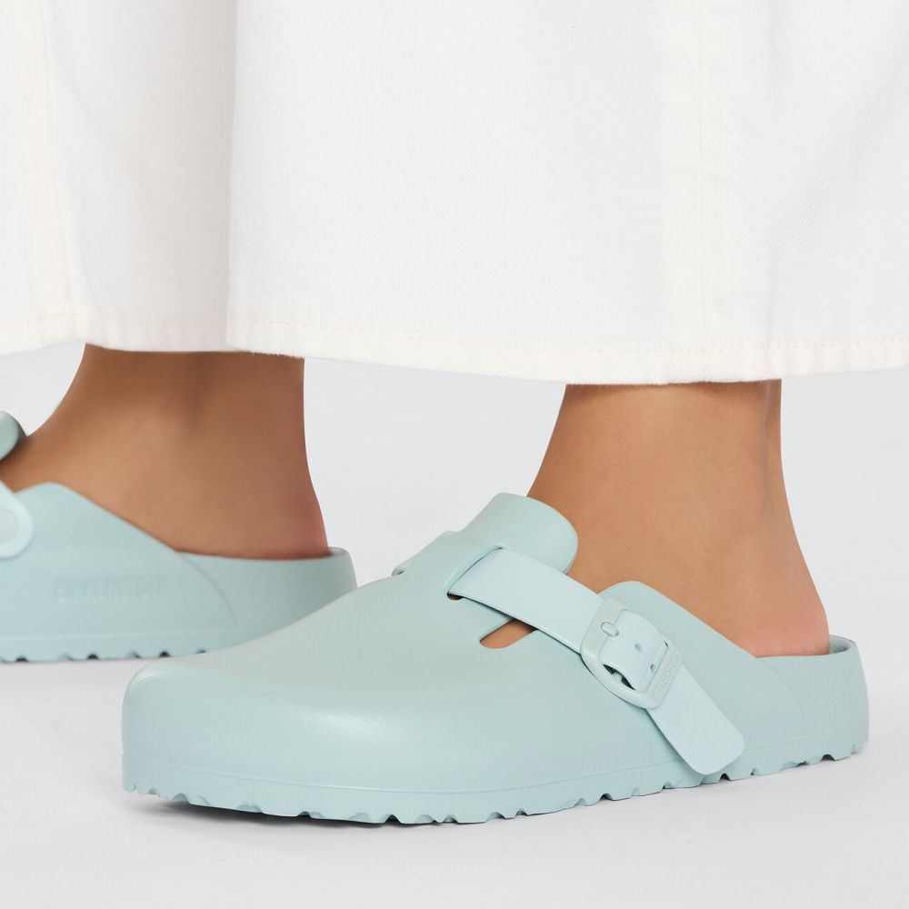 Birkenstock Women's Boston EVA in Surf Green