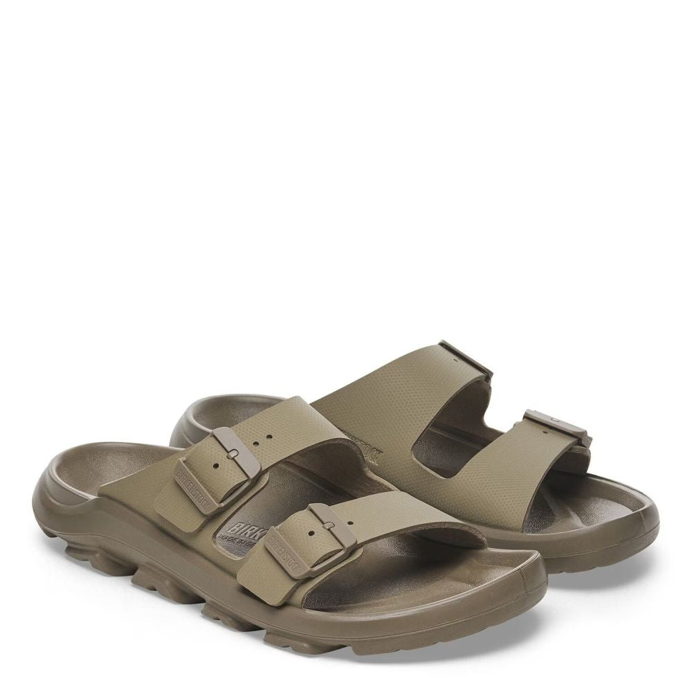 Birkenstock Men's Mogami Terra 2 Strap Birko-Flor in Apex Faded Khaki