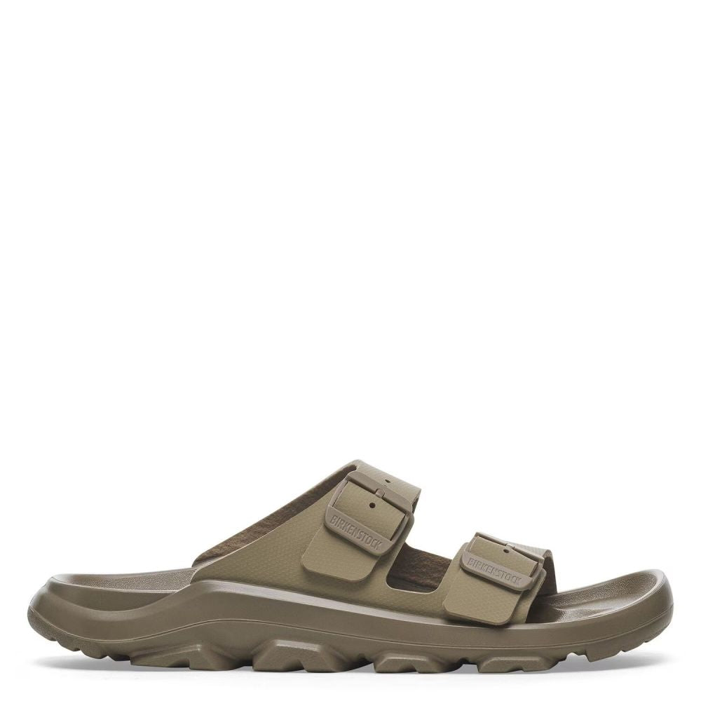 Birkenstock Men's Mogami Terra 2 Strap Birko-Flor in Apex Faded Khaki