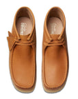 Clarks Men's Wallabee Boot in Mid Tan Leather