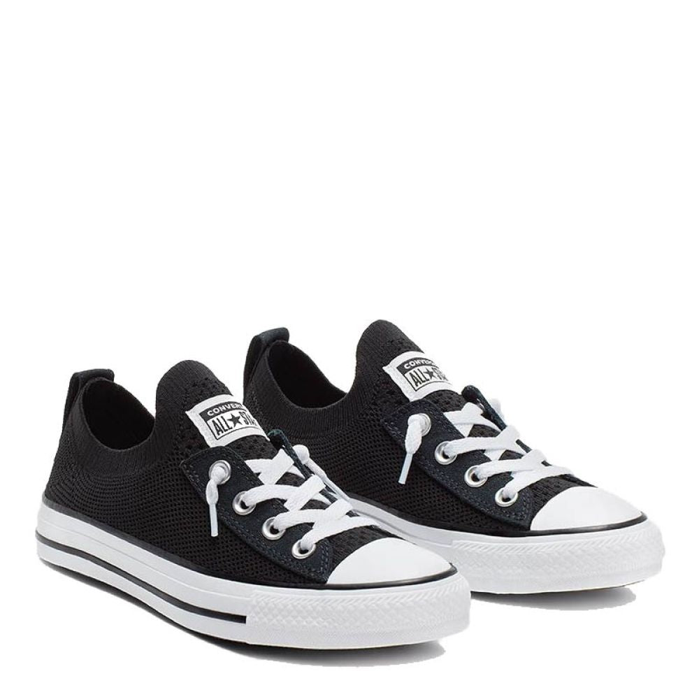 Chuck Taylor Women&#39;s All Star Shoreline Knit Slip in Black/White