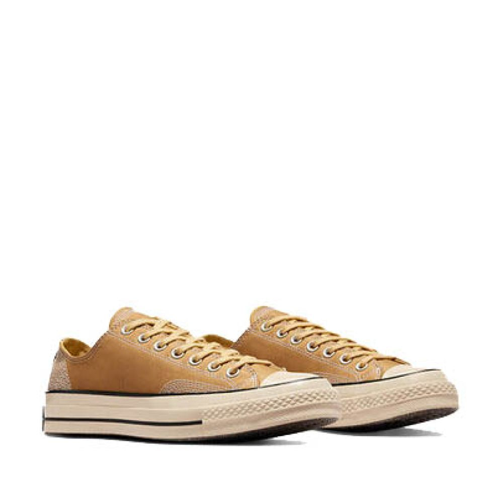 Converse Chuck 70 Multi-Stitch Cotton Low Top in Trek Tan/Nutty Granola