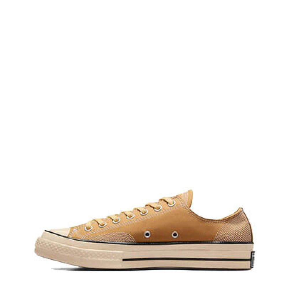 Converse Chuck 70 Multi-Stitch Cotton Low Top in Trek Tan/Nutty Granola