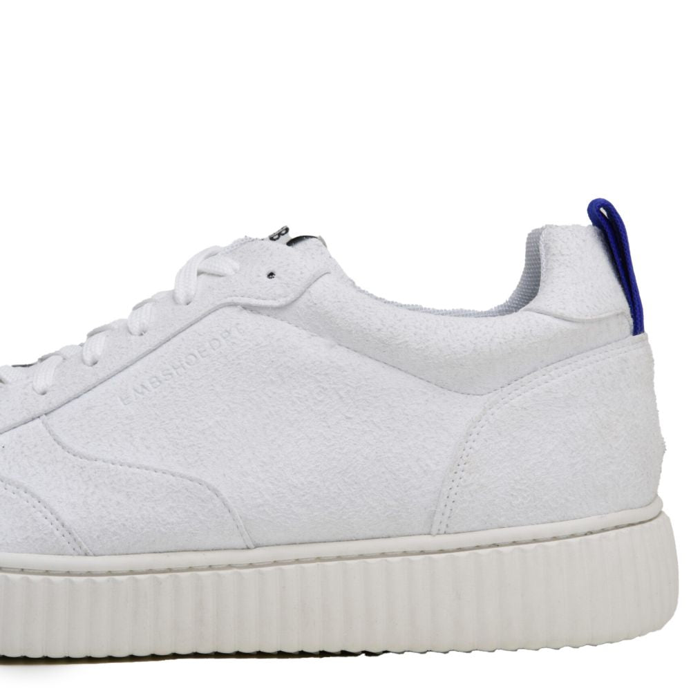 Embassy of Bricks and Logs Brighton Suede in White