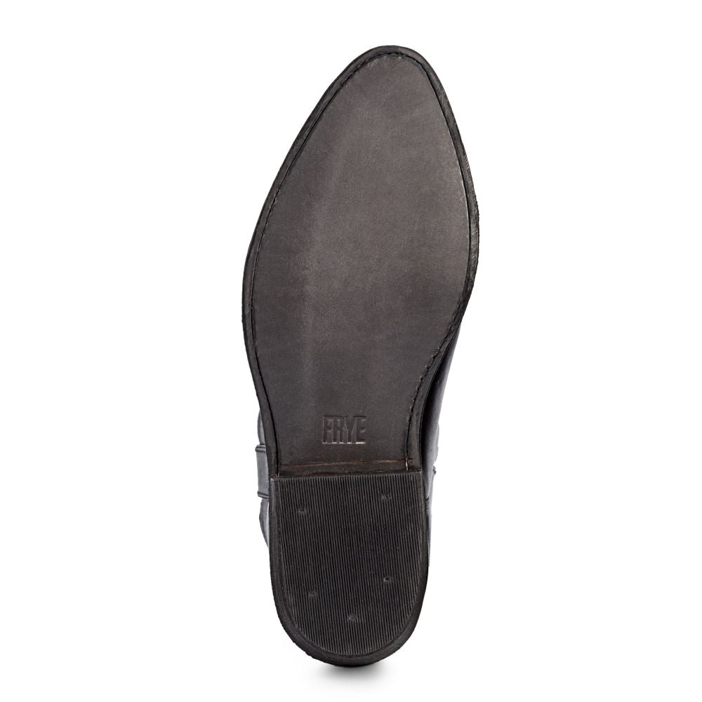 Frye Women's Billy Short in Black/Soft Tumbled Leather